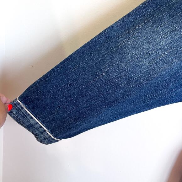 Vintage Y2K 90s Marithe Francois Girbaud Mens Jean Jacket Size 3XL Blue Denim - Picture 4 of 9